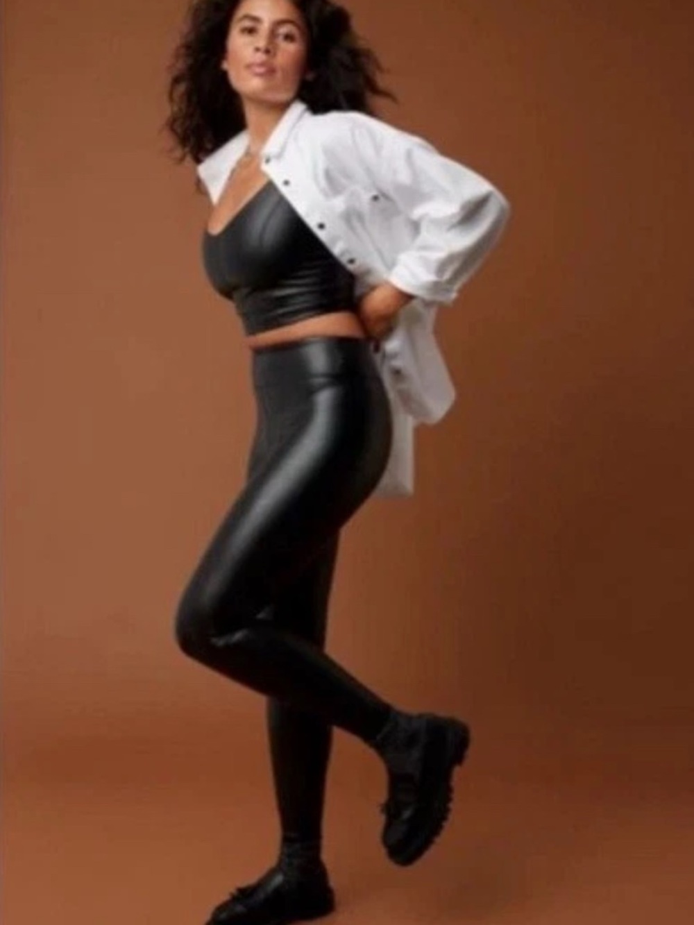 Black High-Waisted Leggings